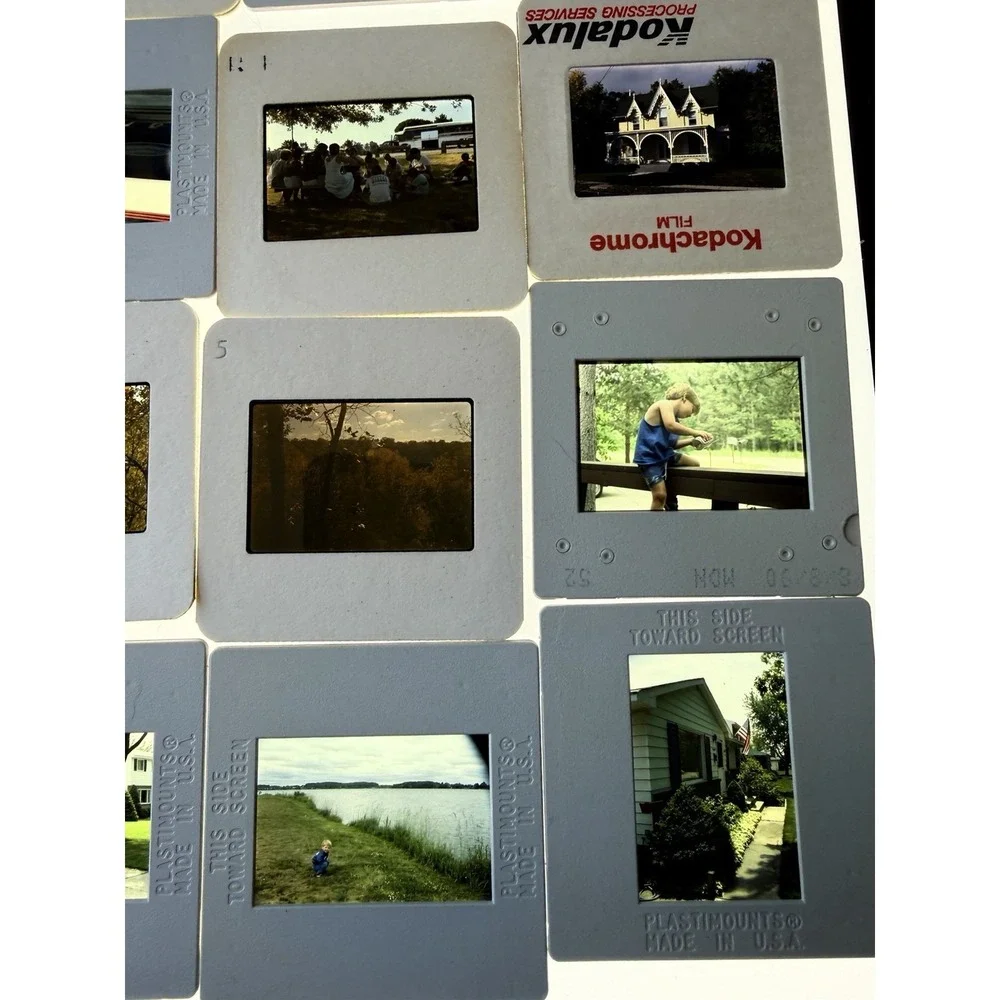 Vintage 35mm Slides Lot of 81 Color Unsearched Randomly Selected Variety